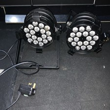 2x Showtec LED Par 64 Short