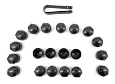 20x Wheel Nut Bolt Cover Caps