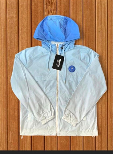 Trapstar blue hooded - blue,