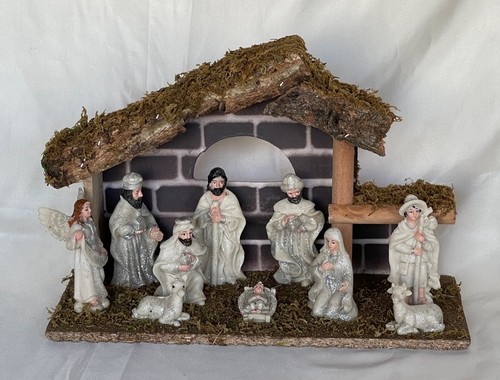 10pc nativity set 22x32cm - 10pc,