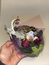 Designer Hat Fascinator Bird In A Nest Alternative Quirky Boxed