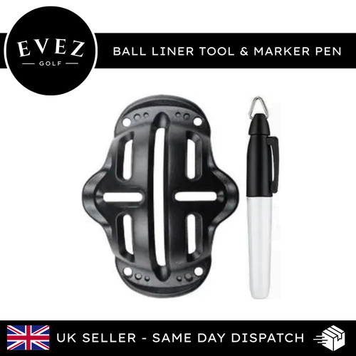 Golf ball line - line, +