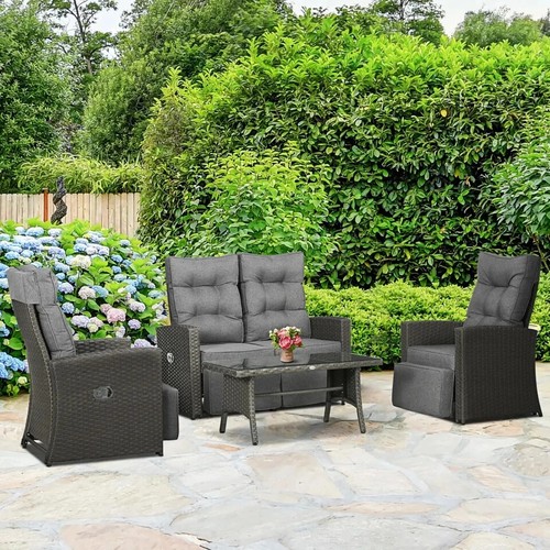 Piece rattan garden - 4,
