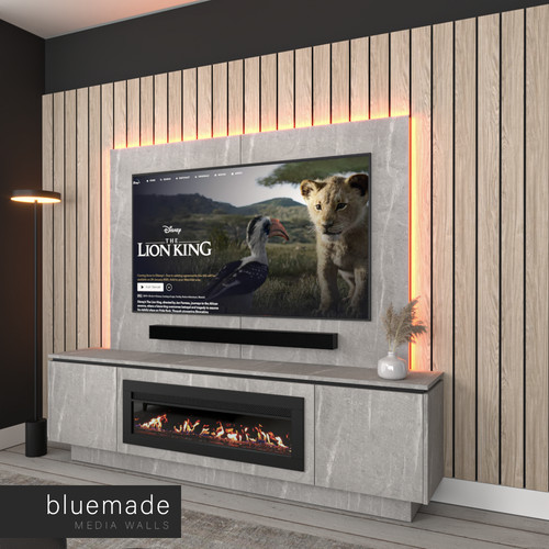 3000mm media wall - 3000mm,