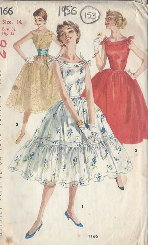 1955 vintage sewing pattern - 1955,