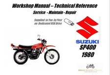 Suzuki SP400 SP 400 Service