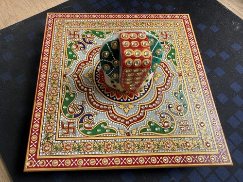Indian marble chowki - chowki, with