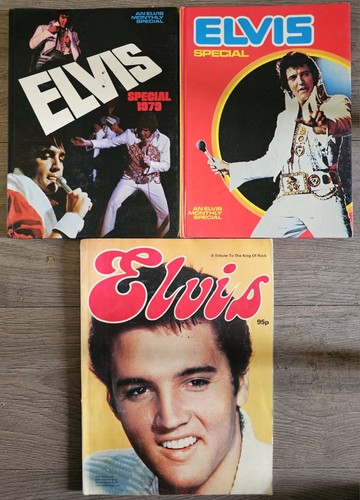 Vintage elvis presley monthly - vintage,