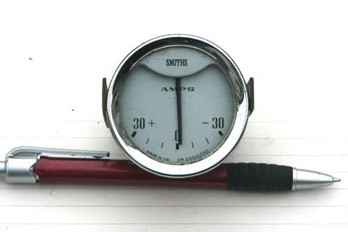 Smiths silver face - face, gauge