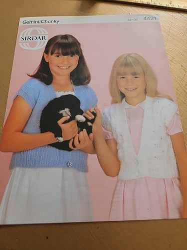 Sirdar pattern 4421 girl - sirdar,