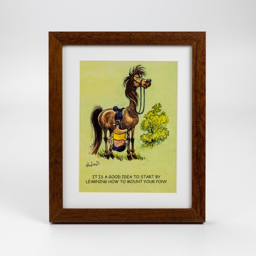 Norman thelwell pony - thelwell,