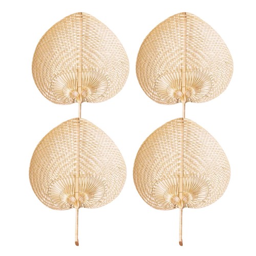 Pcs hand weave fan - 4,