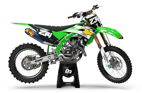 Kawasaki motocross graphics - motocross,