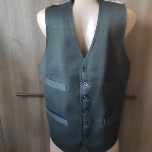 Men kurt muller vest - kurt, black