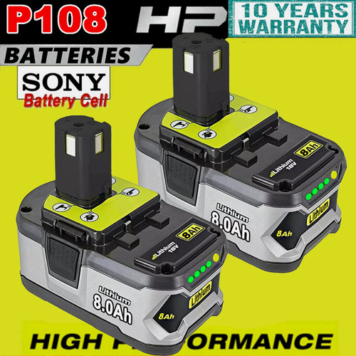 2pack for ryobi 18v - uk,