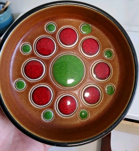 Hornsea brown trinket - trinket, dish