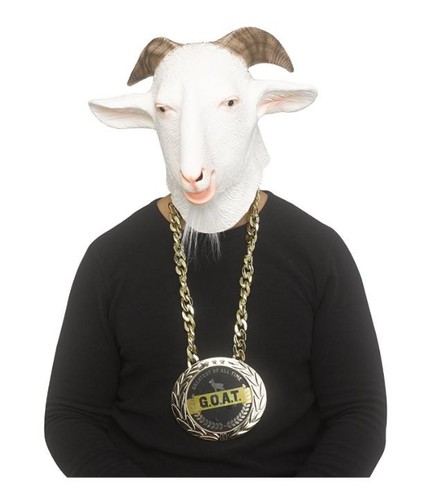 Goat mask medallion - +,