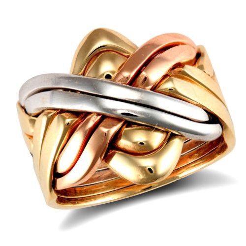 9ct colour gold piece - 9ct, 3