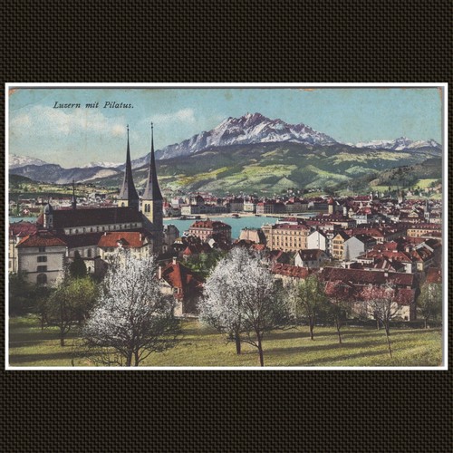 Luzern mit pilatus switzerland - luzern,