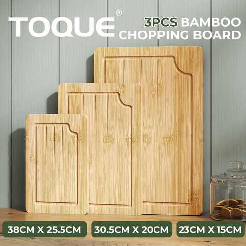 Toque 3pcs bamboo cutting - toque,