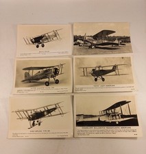 Aviation Airplane Postcards Science Museum Set of 6 VGC Vintage