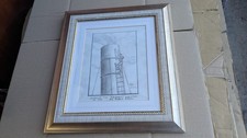 Framed drawing "Cleaning the