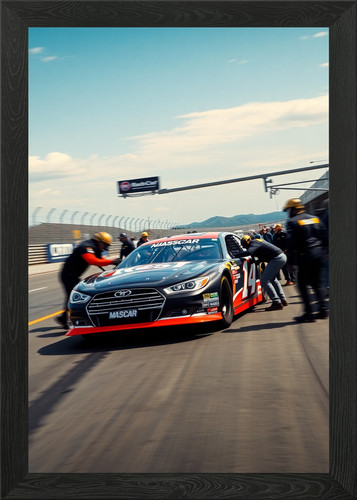 Nascar stock car - nascar, pit