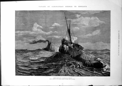 Old voyage cleopatras needle - voyage,
