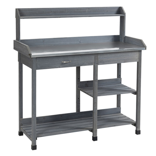 Garden potting bench - potting,