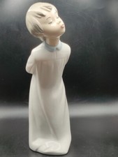 Zaphir by Lladro 24cm Figurine – Vintage Boy in Gown – Handmade in Spain