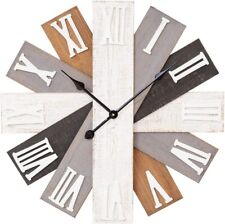 Large Wall Clock 60cm Shabby