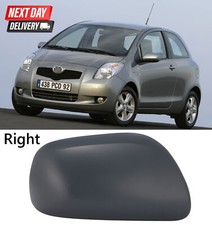 RIGHT DRIVERS SIDE DOOR WING MIRROR COVER CAP CASING FOR TOYOTA YARIS 2006-11 UK