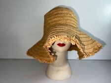 Primark Women Brown Floppy Wide Brim Beach Holiday Summer Sun Hat(One) OLS-HT022
