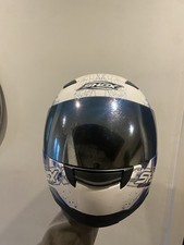 Shox Rapid ACU Gold Approved Full Face Motorcycle Helmet With Inner Sun Visor