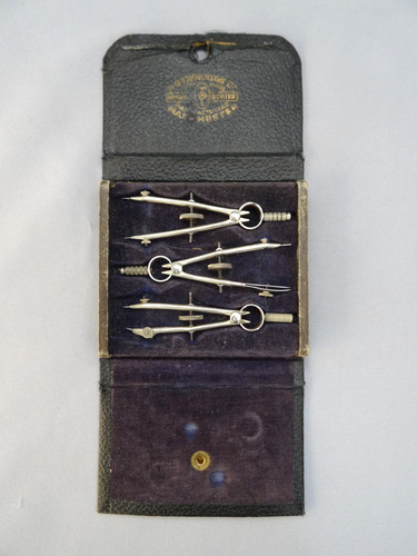 Antique vintage compass - antique,