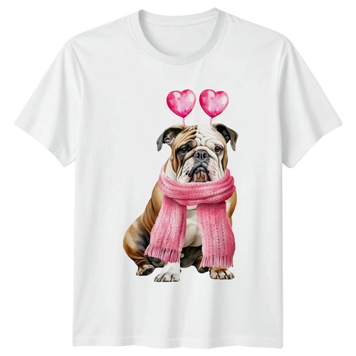 Watercolor english bulldog dog - watercolor,