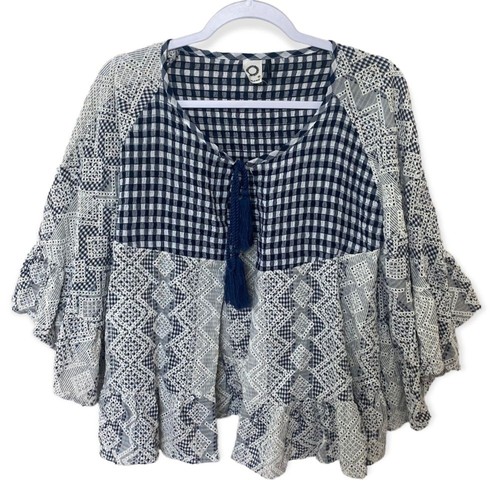 Akemi kin gingham - gingham, eyelet