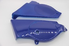 Suzuki TS185 er 1980 Side Cover Panels Set Blue