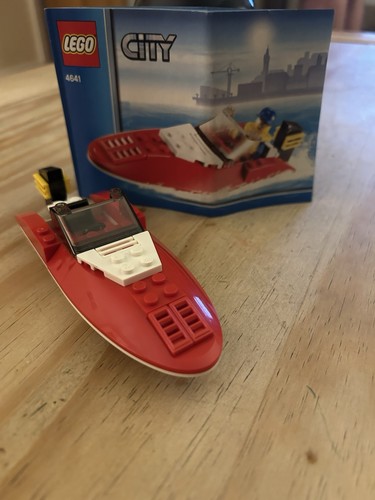 Lego city 4641 speedboat - city,