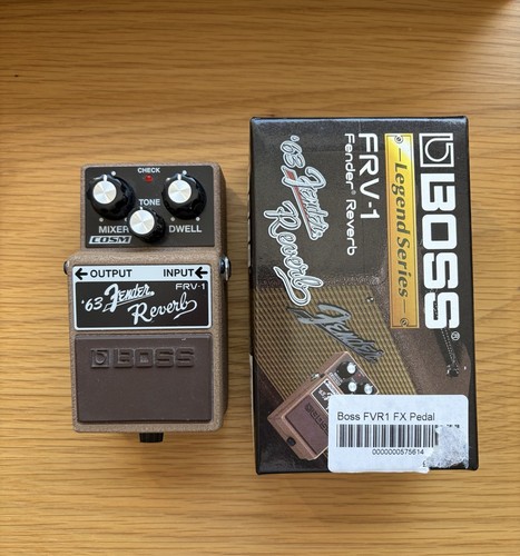 Boss frv fender - '63, reverb