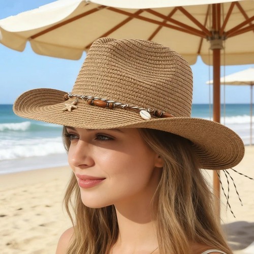 Western cowboy hat wide brim - western,