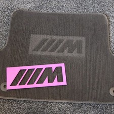 BMW M-SPORT Car Carpet Stencil