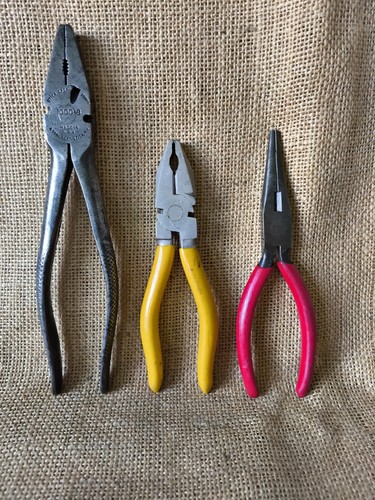 Vintage utica pliers - vintage, 8"