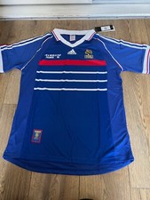 1998 France National Team Football Soccer Shirt Retro Jersey
