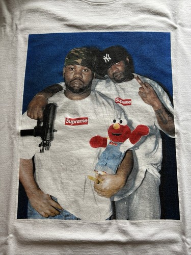 Supreme raekwon elmo photo tee - raekwon,