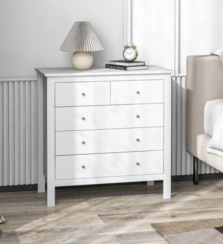 Shabby chic sideboard - sideboard, white