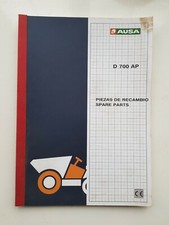 AUSA D700AP DUMPER PARTS CATALOGUE