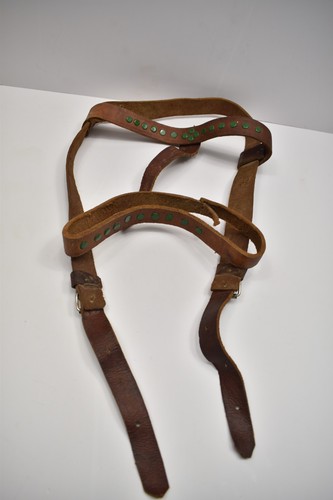 Antique horse saddle natural - horse,