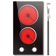 2 Ring Ceramic Hob, Nefaracy