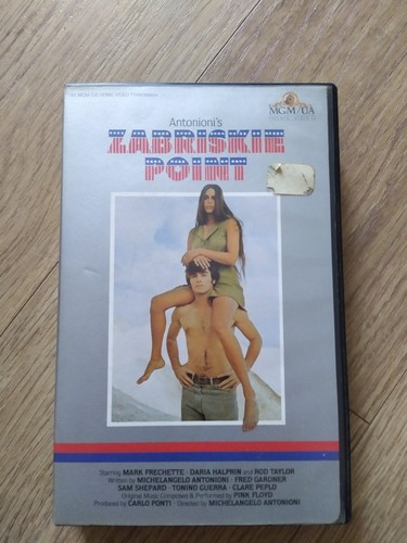 Zabriskie point betamax tape - tape,